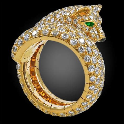 panther ring cartier|cartier panther ring for sale.